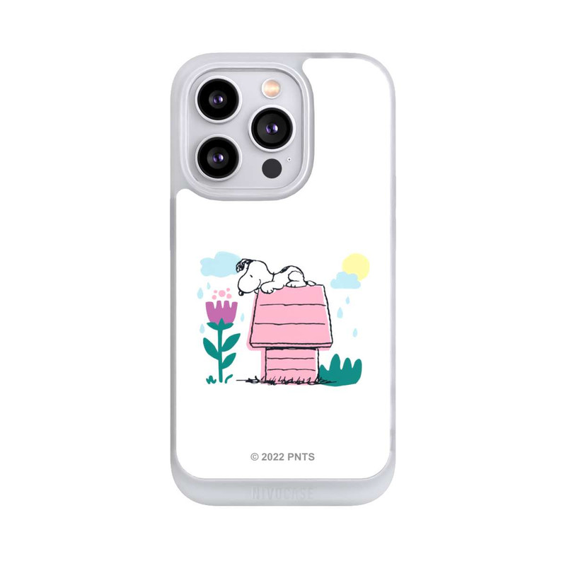 iPhone 14 Pro NIVOpure Snoopy Hundehütte Frühling