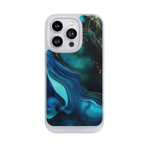 Apple iPhone 14 Pro NIVOpure Encre bleue et dorée avec IA
