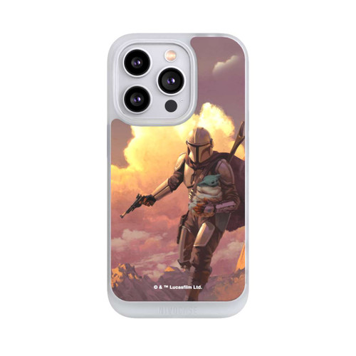 Apple iPhone 14 Pro NIVOpure Der Mandalorianer und Grogu Sonnenguntergang Wolken
