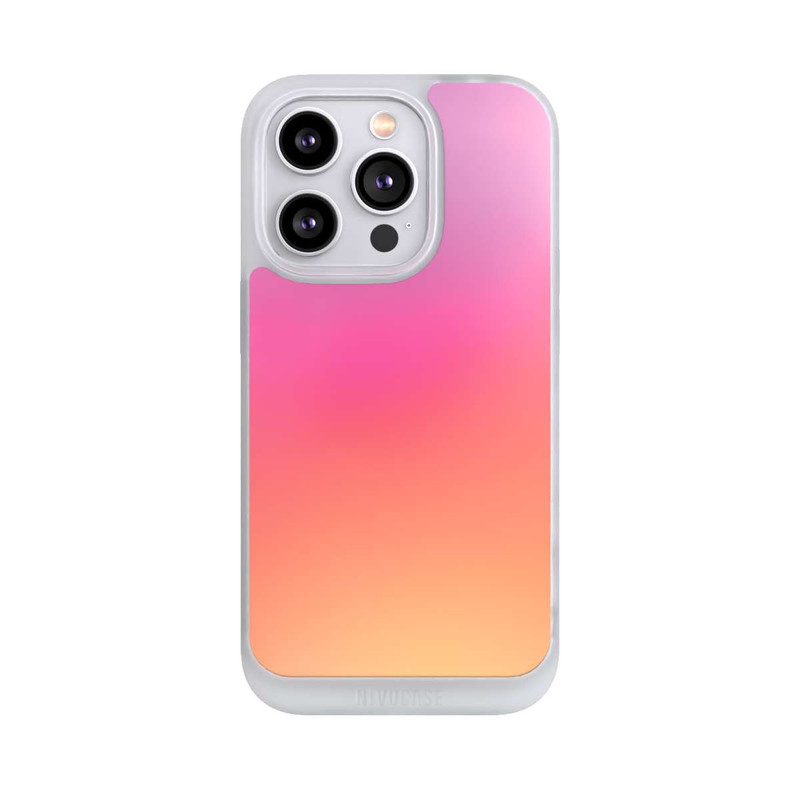 iPhone 14 Pro NIVOpure Pastell Pink Glitch