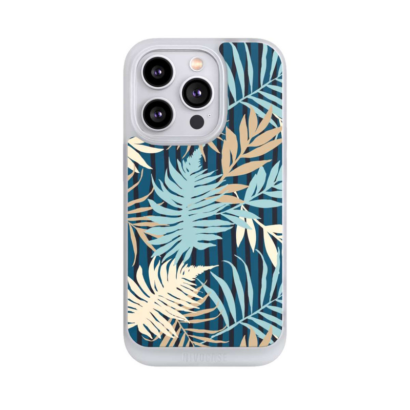 iPhone 14 Pro NIVOpure Palm Garden Beige Pattern