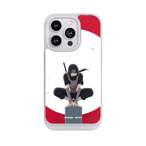 Apple iPhone 14 Pro NIVOpure Itachi Uchiha symbol red background