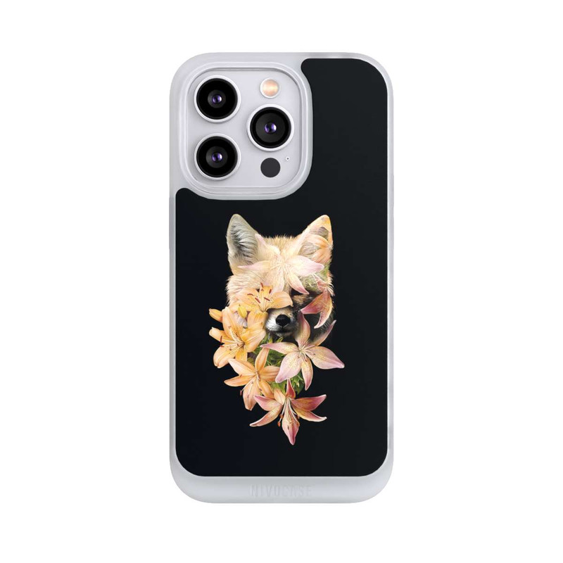 iPhone 14 Pro NIVOpure Blumen-Fuchs