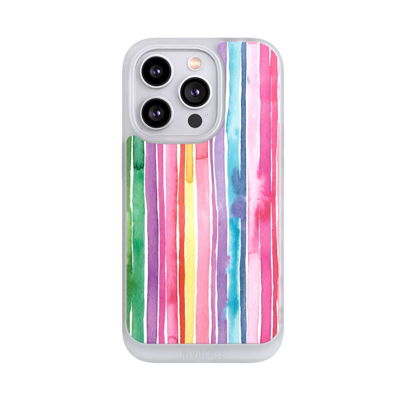 iPhone 14 Pro NIVOpure Camouflage Regenbogenstreifen