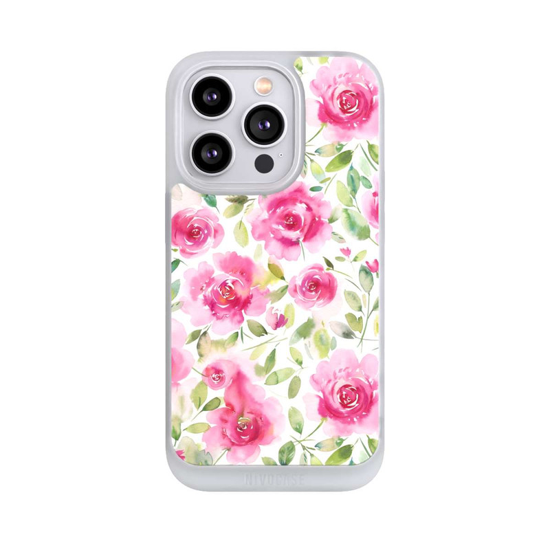 iPhone 14 Pro NIVOpure Aquarell Frische Rosen