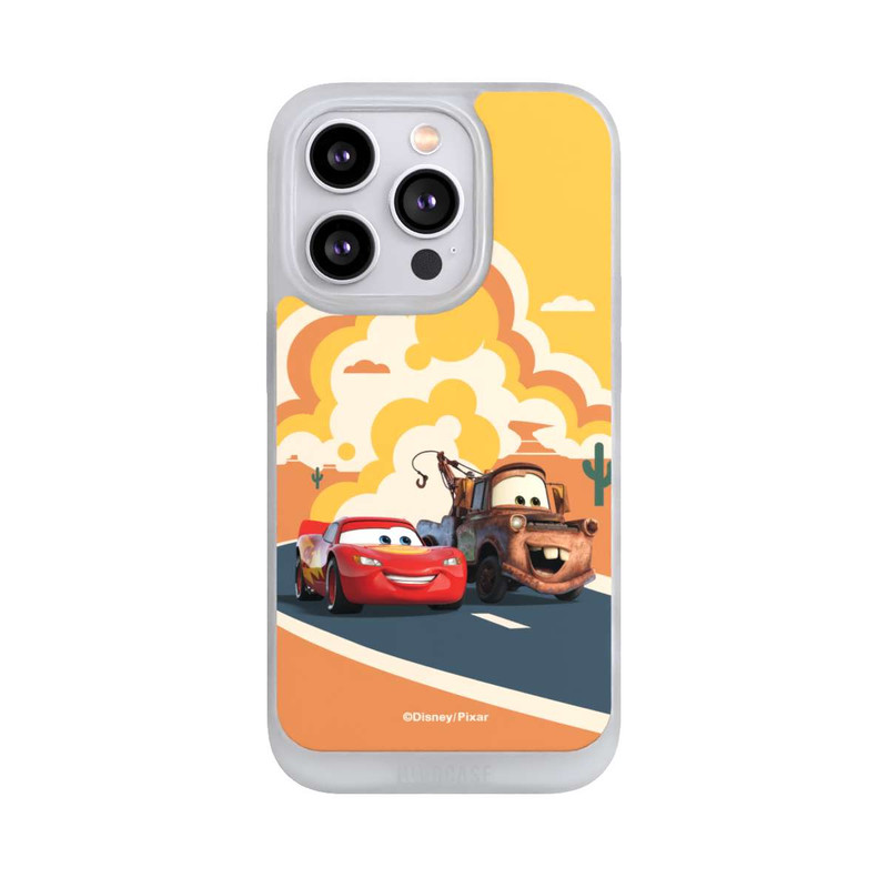 iPhone 14 Pro NIVOpure Disney Cars Lightning McQueen Und Hook on the Road