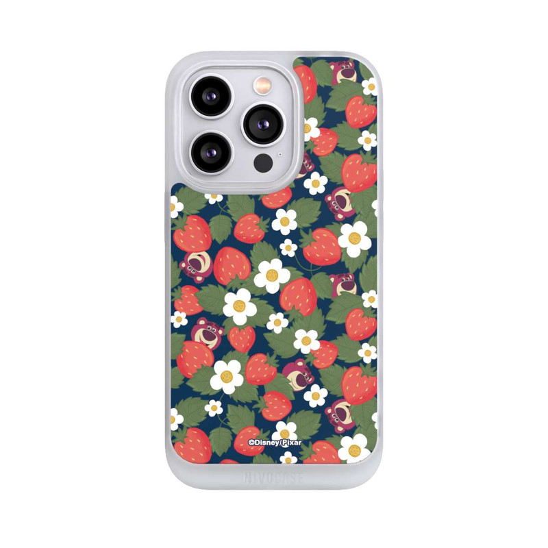 iPhone 14 Pro NIVOpure Lotso Toy Story Strawberry Flower Pattern