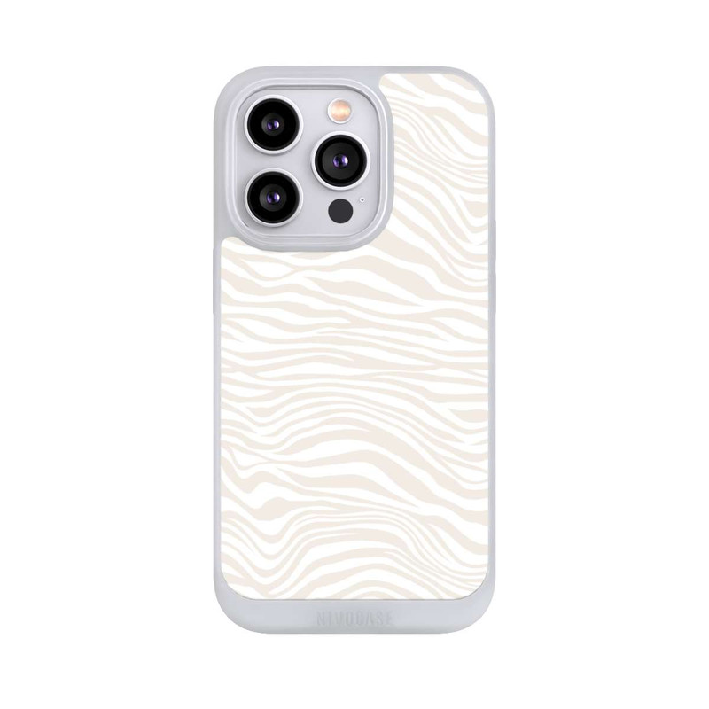 iPhone 14 Pro NIVOpure  Zebra Eleganz Tiermuster