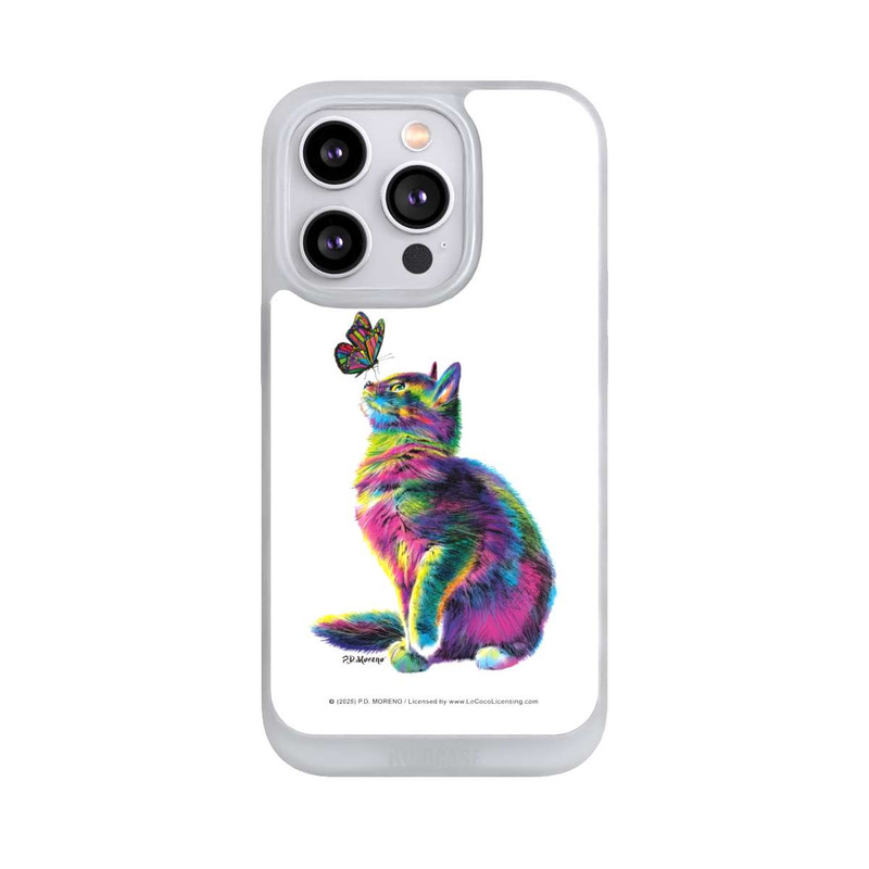 iPhone 14 Pro NIVOpure Katze verspielt