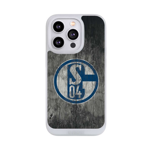 Apple iPhone 14 Pro NIVOpure Schalke 04 Holz Look