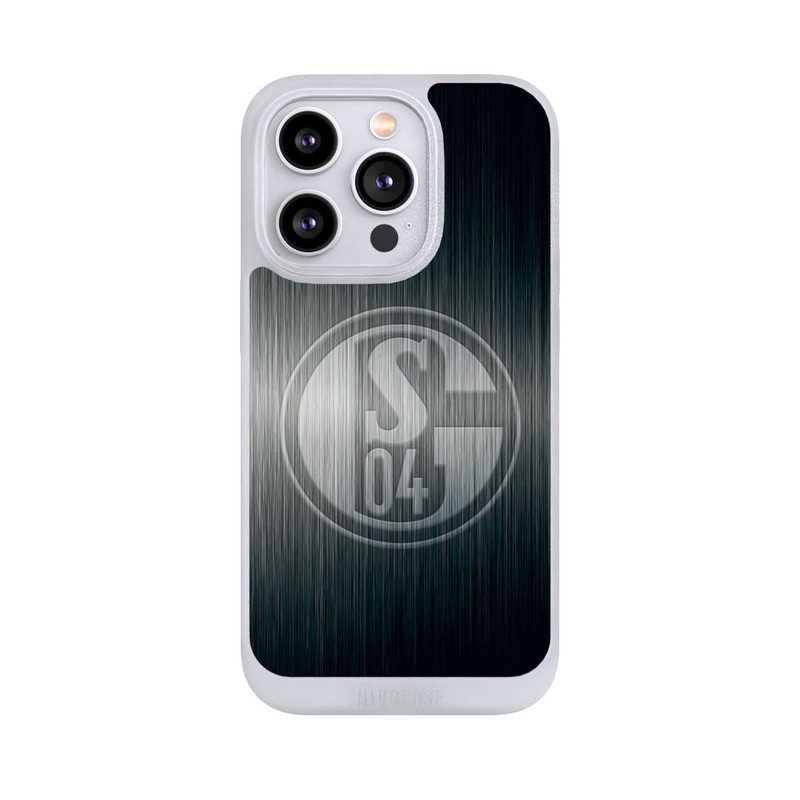 iPhone 14 Pro NIVOpure Schalke 04 Metall Look