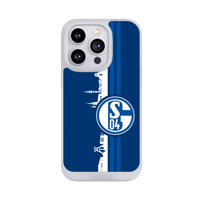 iPhone 14 Pro NIVOpure Schalke 04 Skyline Blau