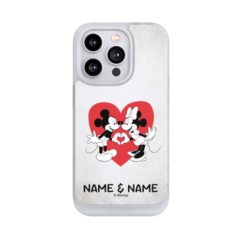 Apple iPhone 14 Pro NIVOpure Minnie und Micky Personalisierbar