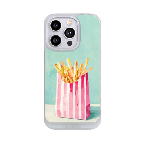 Apple iPhone 14 Pro NIVOpure Retro Pommes Blau Watercolor