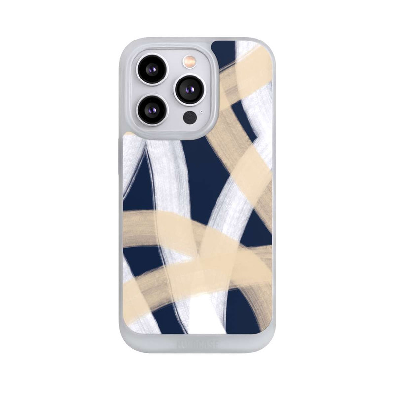 iPhone 14 Pro NIVOpure Laced Up Beije Blue