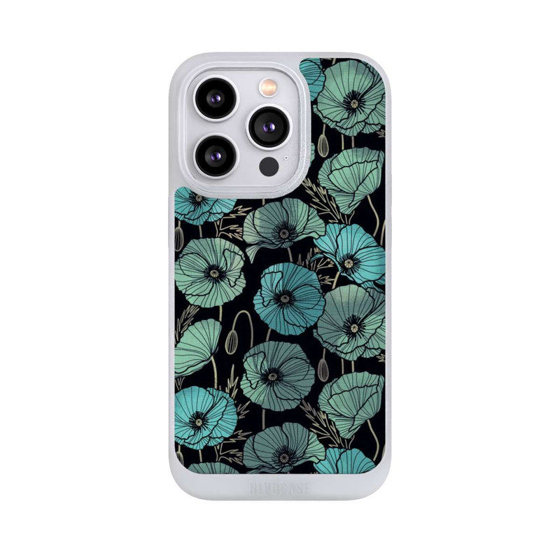 iPhone 14 Pro NIVOpure Sommermohn Grün