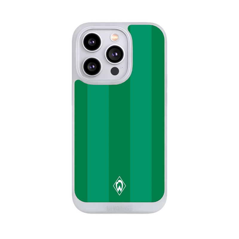 iPhone 14 Pro NIVOpure Werder Bremen Grün gestreift