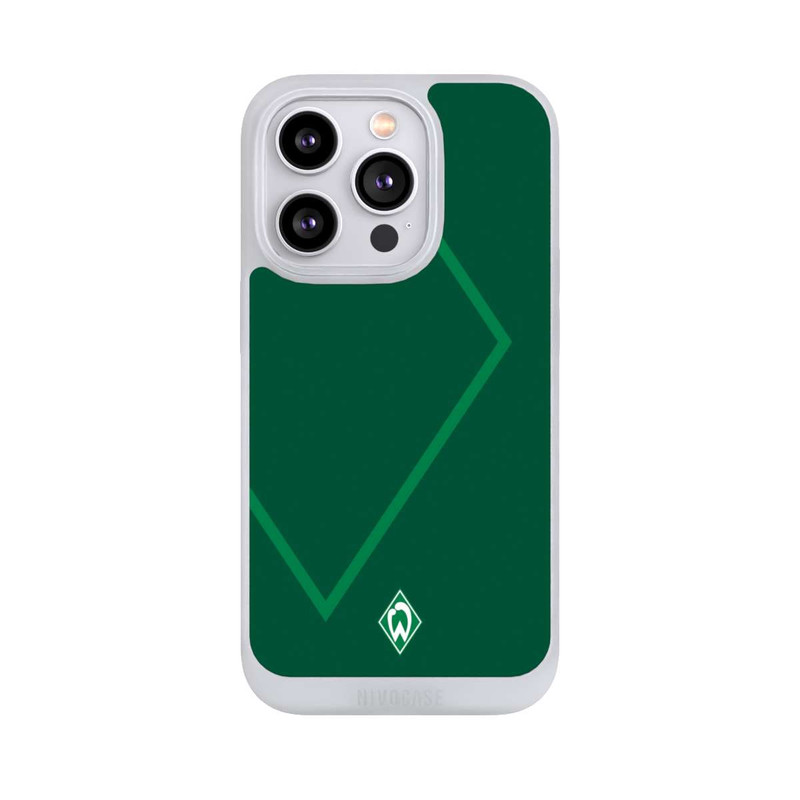 iPhone 14 Pro NIVOpure Werder Grün Rautenelement