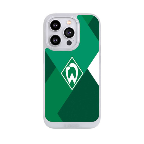 Apple iPhone 14 Pro NIVOpure Werder Bremen Rautenmuster