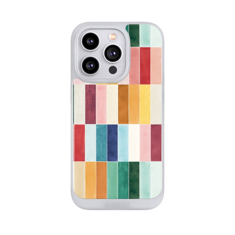 iPhone 14 Pro NIVOpure Modern Craft Geometric Rectangular Tiles
