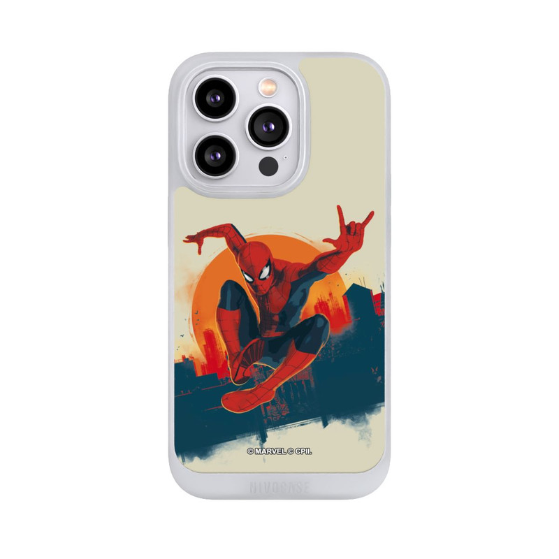 iPhone 14 Pro NIVOpure Spider-Man Hero Force beige
