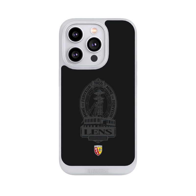 iPhone 14 Pro NIVOpure RC Lens Mine de Ferveur Emblème noir