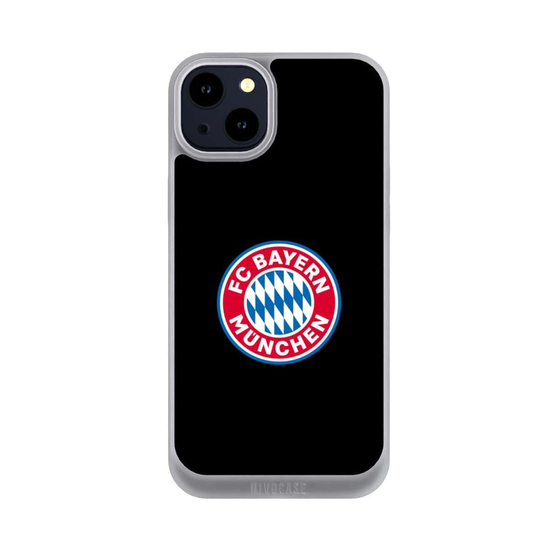 iPhone 14 Plus NIVOpure FCB Logo auf Schwarz