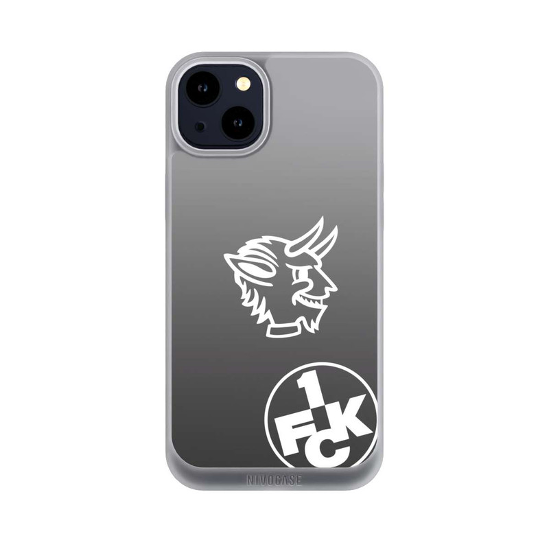iPhone 14 Plus NIVOpure Teufelskopf FCK auf Schwarz