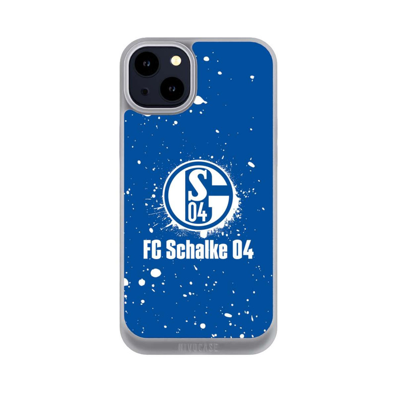 iPhone 14 Plus NIVOpure Schalke 04 - Spraylogo