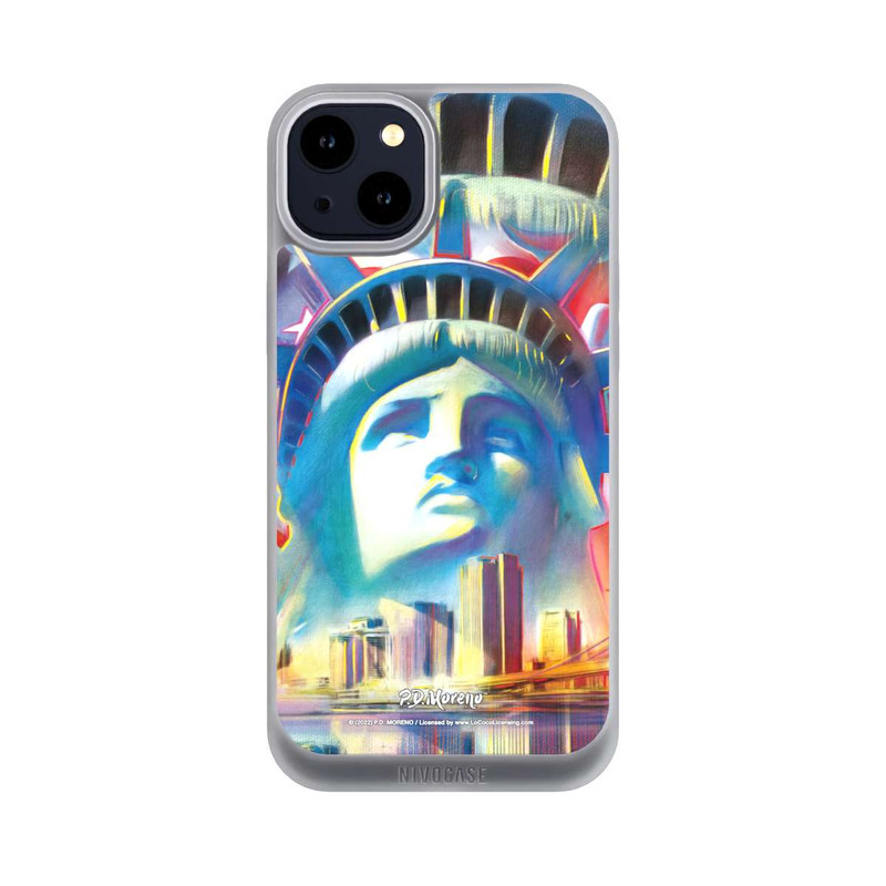 iPhone 14 Plus NIVOpure New York Liberty Art By P.D. Moreno
