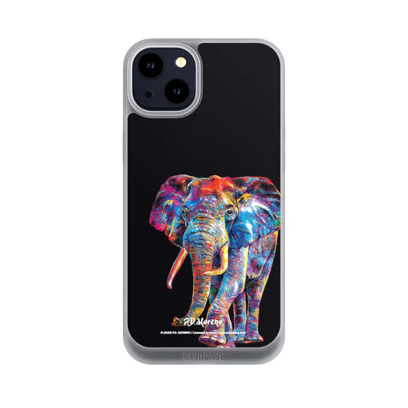 iPhone 14 Plus NIVOpure Elephant Art By P.D. Moreno