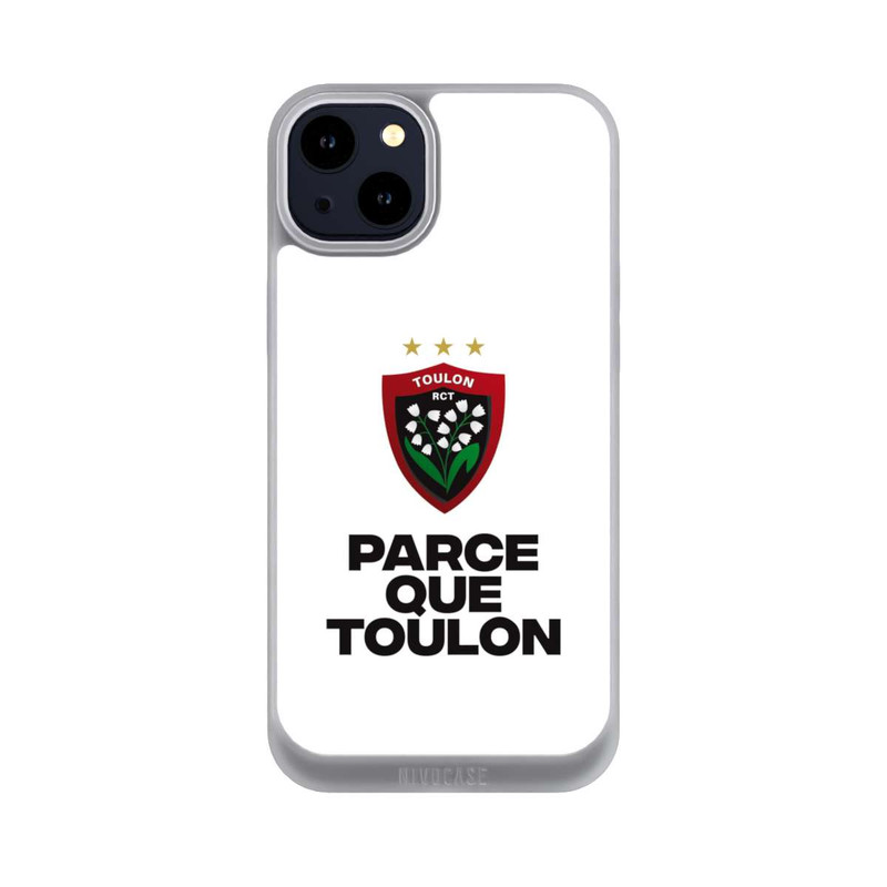 iPhone 14 Plus NIVOpure Parce Que Toulon Blanc