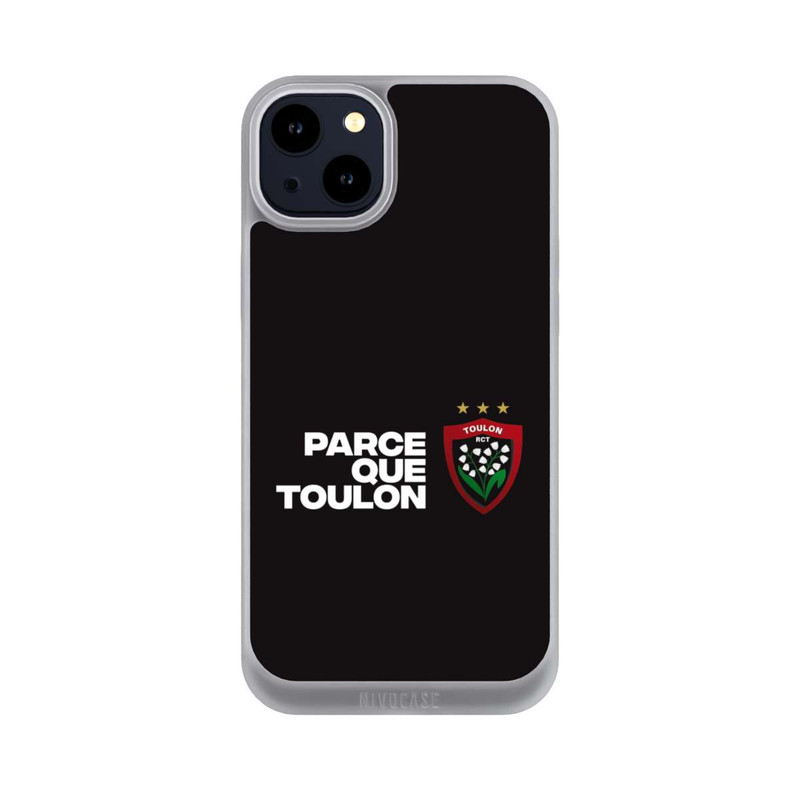 iPhone 14 Plus NIVOpure RC Toulonnais PQT Schwarz