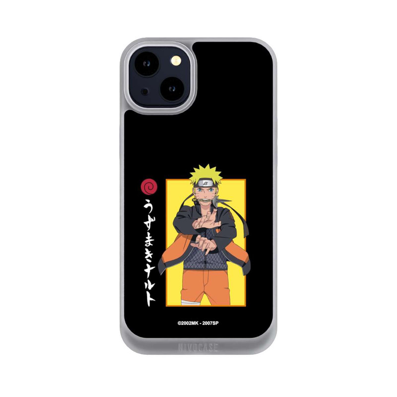 iPhone 14 Plus NIVOpure Naruto Kampfposition Schwarz