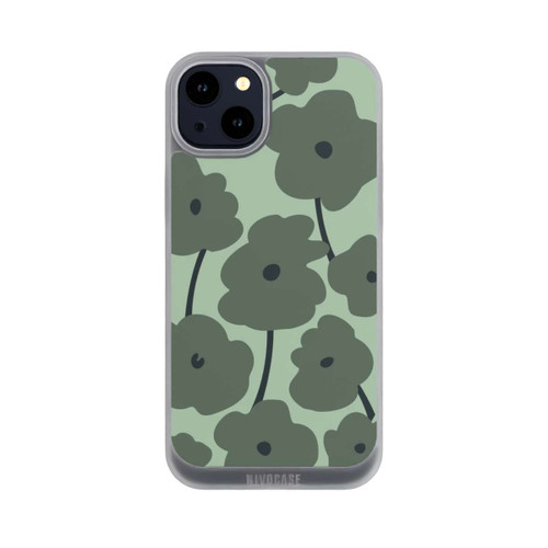 Apple iPhone 14 Plus NIVOpure Fleurs Minimalistes Vertes