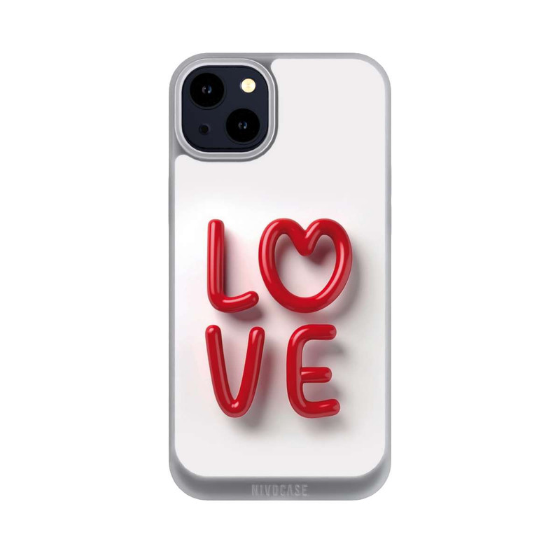 iPhone 14 Plus NIVOpure Love Statement Red with AI