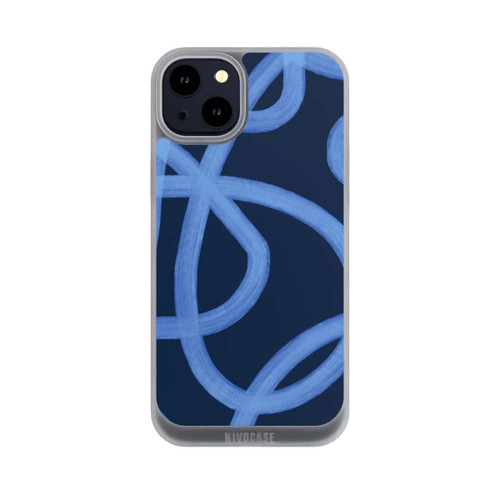 Apple iPhone 14 Plus NIVOpure Laced Up Tones of Blue