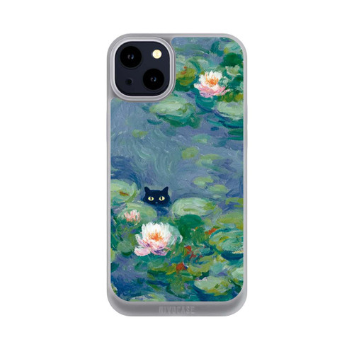 Apple iPhone 14 Plus NIVOpure Katze im Teich Gemälde Impressionismus