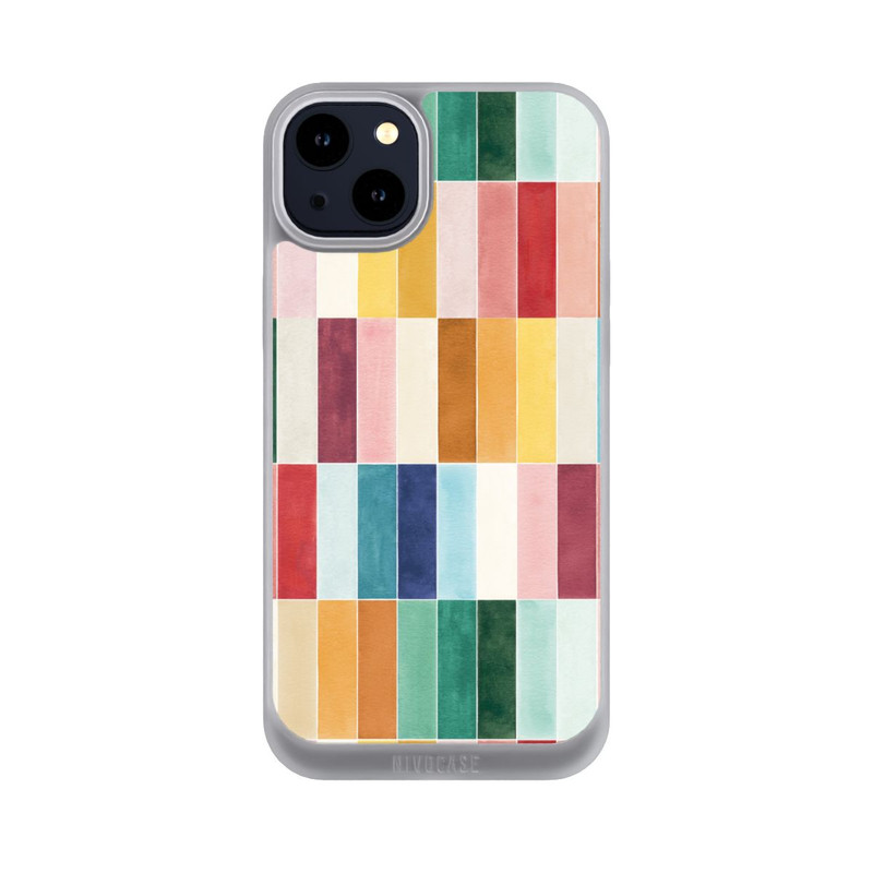 iPhone 14 Plus NIVOpure Modern Craft Geometric Rectangular Tiles