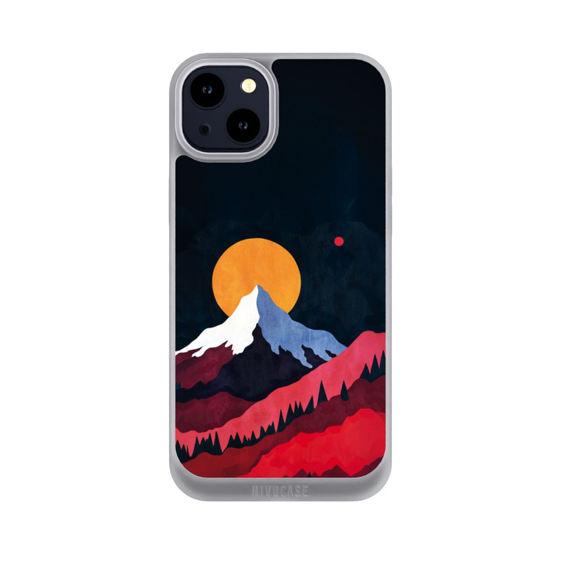 iPhone 14 Plus NIVOpure Mont Blanc Abstract