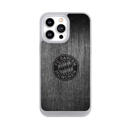 Apple iPhone 14 Pro Max NIVOpure Metalllook FCB Logo einfarbig
