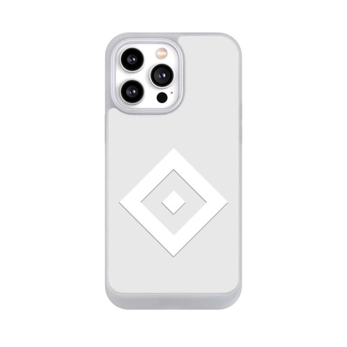 Apple iPhone 14 Pro Max NIVOpure Rauten Logo auf HSV Grau