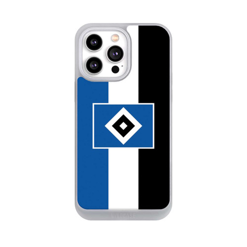 Apple iPhone 14 Pro Max NIVOpure HSV Streifen - Blau-Weiß-Schwarz