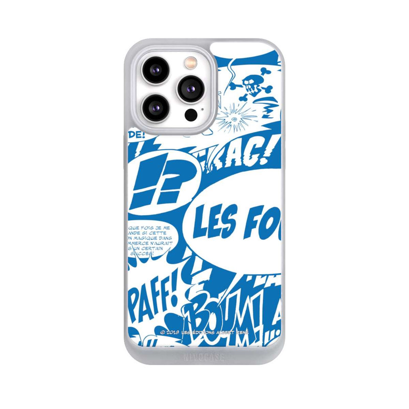 iPhone 14 Pro Max NIVOpure Sprechblasen Asterix Blau