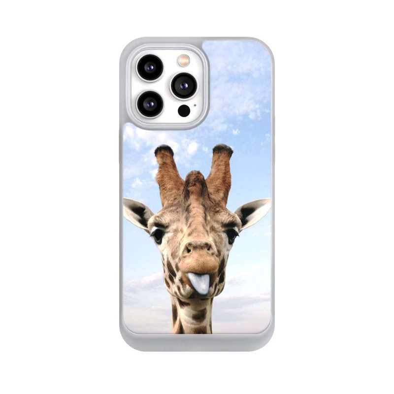 iPhone 14 Pro Max NIVOpure Giraffe On Road