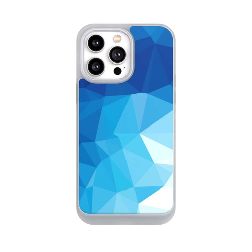 Apple iPhone 14 Pro Max NIVOpure Mosaïque Polygonale Bleue