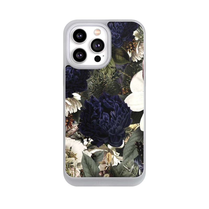 iPhone 14 Pro Max NIVOpure Dunkle Mitternachts Barock Vintage Blumen