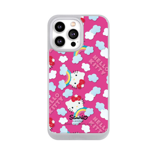 Apple iPhone 14 Pro Max NIVOpure Hello Kitty Regenbogenmuster