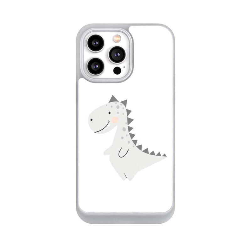 iPhone 14 Pro Max NIVOpure Grauer Dino
