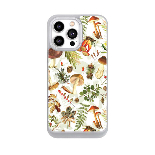 Apple iPhone 14 Pro Max NIVOpure Pilzmuster Weiß